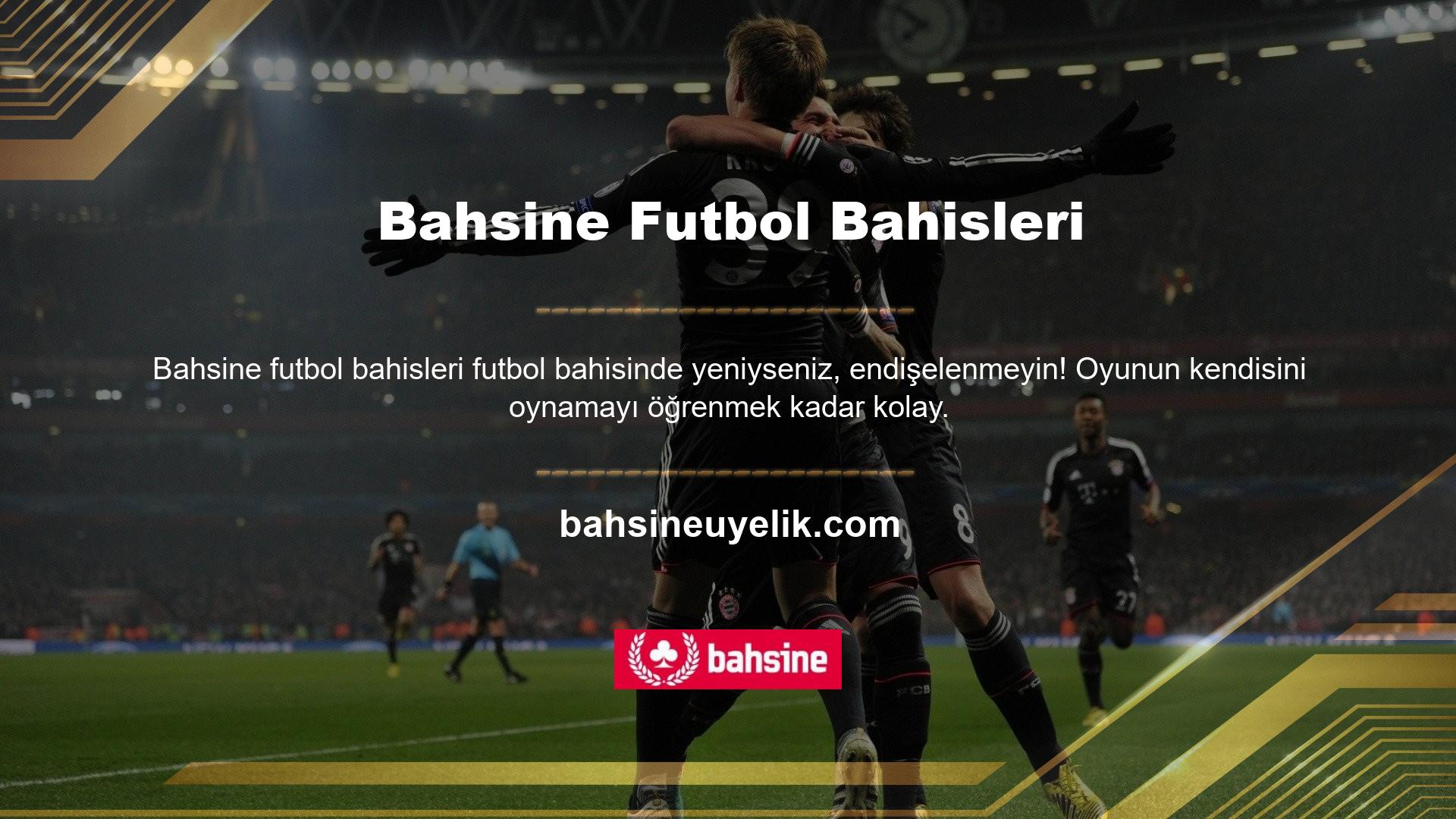 Maç öncesi bahisler gibi, mevcut bahis seçeneklerinin çoğuna bahis koyabilirsiniz