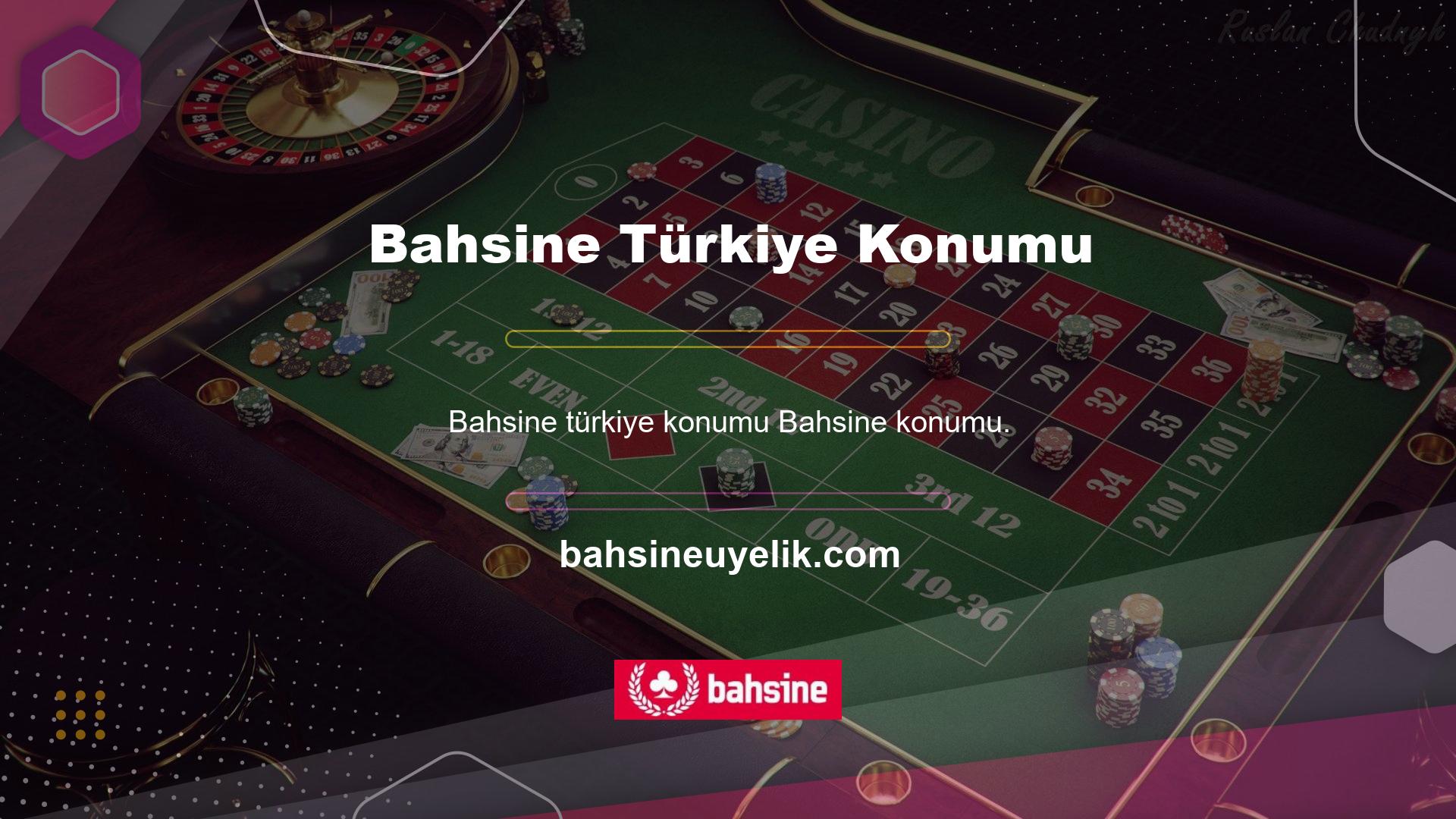 Bahsine konumları uzun yıllardır Türk pazarına hizmet vermektedir